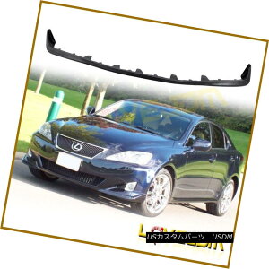 GAp[c Fits 06-08 Lexus IS250 IS350 Front Bumper Lip Spoiler OE Style Polyurethane tBbg06-08NTXIS250 IS350tgop[bvX|C[OEX^C|E^