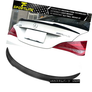 GAp[c Fits 15-17 Benz W205 C63 AMG Coupe Trunk Spoiler FD Style Carbon Fiber CF tBbg15-17xcW205 C63 AMGN[ygNX|C[FDX^CJ[{t@Co[CF