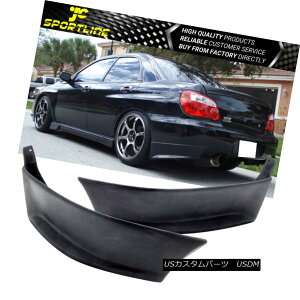 GAp[c For 2002-2007 Subaru Impreza WRX Urethane Rear Bumper Lip Spoiler Splitter 2pcs XoCvbTWRXE^op[bvX|C[Xvb^2