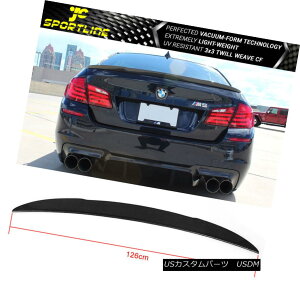 GAp[c Fits 11-16 BMW 5 Series F10  M5 AK Style Trunk Spoiler Carbon Fiber CF tBbg11-16 BMW 5V[YF10amp; M5 AKX^CgNX|C[Yf@CF