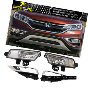 GAp[c Fit 15-17 Honda CRV OEM Fog Lamps Foglight Kit with Bezels Wiring 08V31-T0A-100D K15-17z_CRV OEMtHOvFoglightLbgx[z08V31-T0A-100D