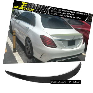 GAp[c Fits 15-18 Mercedes-Benz W205 C200L/C260L/C400 Rear Trunk Spoiler Carbon Fiber tBbg15-18 Mercedes-Benz W205 C200L / C260L / C4 00AgNX|C[J[{t@Co[