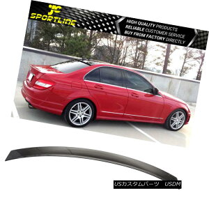 GAp[c Fits 08-13 Benz C-Class W204 4D 4DR Sedan #040 Black Painted Rear Roof Spoiler tBbg08-13xcCNXW204 4D 4DRZ_040hA[tX|C[