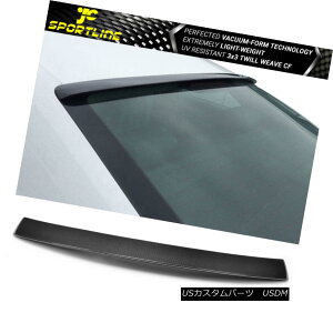 エアロパーツ Fits 08-16 Audi A5 Sportback Carbon Fiber Rear Roof Spoiler Wing フィット08-16アウディA5スポーツバックカーボンファイバーリアルーフスポイラーウィング