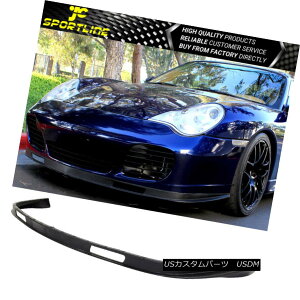 GAp[c Fit 01-05 Porsche 996 911 Turbo Carrera 4 4S PU Front Bumper Lip Spoiler Bodykit tBbg01-05|VF996 911^[{J4 4S PUtgop[bvX|C[{fBLbg