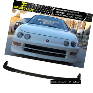 GAp[c Fits 94-97 Acura Integra T-R Style Polyurethane Front Bumper Lip Spoiler Bodykit tBbg94-97 Acura Integra T-RX^C|E^tgop[bvX|C[{fBLbg