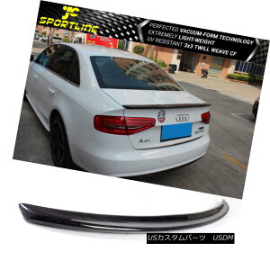 GAp[c Fits 09-16 Audi A4/ A4 Quattro / S4 Trunk Spoiler Carbon Fiber tBbg09-16AEfBA4 / A4Ng/ S4gNX|C[Yf@