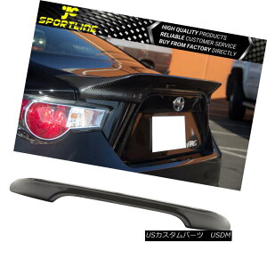 GAp[c Fits 13-16 Subaru BRZ Scion FRS Carbon Fiber TR-D STYLE Trunk Rear Wing Spoiler tBbg13-16XoBRZTCIFRSYf@TRD STYLEgNAEBOX|C[