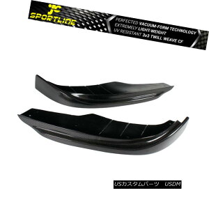 GAp[c Fits 11-13 BMW 5 Series F10 Front Bumper Lip Splitter Carbon Fiber CF tBbg11-13 BMW 5V[YF10tgop[bvXvb^[J[{t@Co[CF