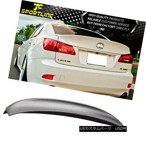 GAp[c Fits 2006-2013 Lexus IS250 IS350 ISF W Type Rear Trunk Spoiler Wing 2006-2013 Lexus IS250 IS350 ISF W^CvAgNEX|C[EEBO