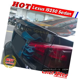 GAp[c Painted OE type Rear trunk Spoiler Wing For Lexus IS250 Sedan 2006~2012 ABS yCgꂽOE^CvNTXIS250Z_pAgNEX|C[ECO2006?2012 ABS