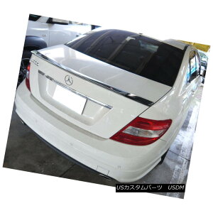 �G�A���p�[�c Carbon Fiber V Look Rear Trunk Spoiler Wing For 08~13 Mercedes Benz C W204 Sedan �J�[�{���t�@�C�o�[V���[�t�����g�����N�X�|�C���[�E�C���O08?13�����Z�f�X�x���cC W204�Z�_��