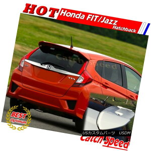 �G�A���p�[�c Painted ABS RS Type Rear Roof Trunk Spoiler For Honda FIT JAZZ 2014~16 hatchback �z���_FIT JAZZ 2014?16�n�b�`�o�b�N�p�h��ABS RS�^�C�v���A���[�t�g�����N�E�X�|�C���[ �y���s�A���i�z
