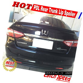 エアロパーツ Flat Black P Type Rear Trunk Lip Spoiler For Subaru Legacy BN-BS Sedan 2015~2017 スバルレガシーBN-BSセダン2015?2017用フラットブラックPタイプリアトランクリップスポイラー