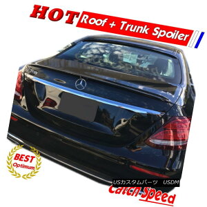 GAp[c Painted OE Trunk + Roof Spoiler Wing For Mercedes Benz 16~18 W213 E-class Sedan yCgꂽOEgN+[tX|C[EBOfor Mercedes Benz 16?18 W213 ENXZ_