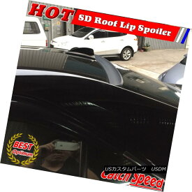 エアロパーツ Flat Black SD Type Roof Spoiler Wing For Mitsubishi GALANT 2004~2008 US Sedan 三菱ギャランのフラットブラックSDタイプルーフスポイラーウイング2004?2008 USセダン