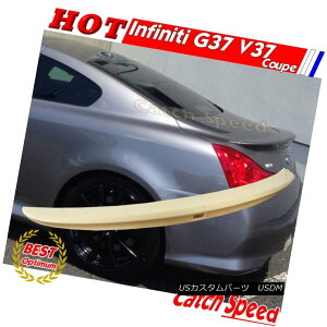 GAp[c Unpainted OE Type Rear Trunk Spoiler Wing For Infiniti G37 V37 Coupe 2008-2013 hOE^CvAgNEX|C[EEBOECtBjeBG37 V37N[y2008-2013