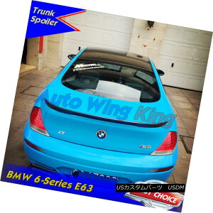 GAp[c Painted New FRP V Type Rear Trunk Spoiler Wing For 04-08 BMW E63 6 Series Coupe yCgꂽVFRP V^CṽAgNX|C[EBO04-08 BMW E63 6V[YN[y