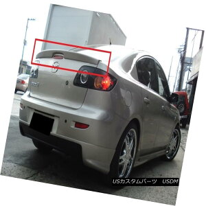 GAp[c MAZDA 3 SALOON / SEDAN REAR BOOT / TRUNK SPOILER NEW MAZDA 3 SALOON / SEDANAEu[c/gNEX|C[NEW