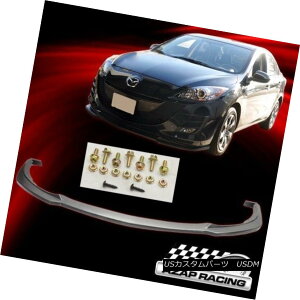 GAp[c 2010-2011 JDM Style Poly-Urethane Front Bumper Lip Spoiler Bodykit Fits Mazda 3 2010-2011 JDMX^C|E^tgop[bvX|C[{fBLbg̓}c_3ɓK