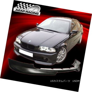 GAp[c 99-03 H Style Urethane Front Bumper Lip Spoiler Fits BMW E46 3-Series 2Dr Coupe 99-03 HX^CE^tgop[bvX|C[BMW E46 3V[Y2DrN[yɓK