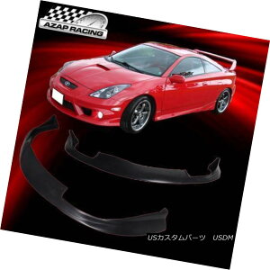 GAp[c 2000-2002 JDM TR-D Style PU Front Bumper Lip Spoiler Bodykit Fits Toyota Celica 2000-2002 JDM TR-DX^CPUtgop[bvX|C[{fBLbgg^ZJɃtBbg