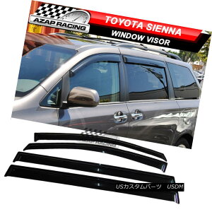 GAp[c Fits 11-17 Toyota Sienna Slim Acrylic Window Visors 4Pc g^VGiXANEChoCU[4PcɓK11-17