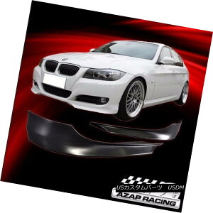 GAp[c 2009-2011 PP Front Bumper Lip Spoiler Splitter Black 2pcs Fits BMW E90 3-Series 2009-2011 PPtgop[bvX|C[Xvb^[ubN2pcs BMW E90 3V[YɓK
