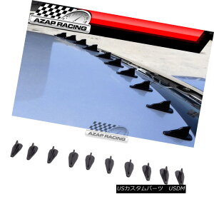 �G�A���p�[�c Universal EVO-Style PP Roof Shark Fins Spoiler Wing Kit Vortex Generator 10PC ���j�o�[�T��EVO�X�^�C����PP�����̎L�̃t�B���̃X�|�C���[�̗��L�b�g�Q������10PC �y���s�A���i�z