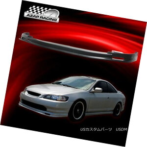 �G�A���p�[�c 98-00 Mug Sty Black Poly-Urethane Front Bumper Lip Spoiler Fits Honda Accord 2Dr 98-00�}�O�X�e�C�u���b�N�|���E���^���t�����g�o���p�[���b�v�X�|�C���[�z���_�A�R�[�h2Dr�ɓK�� �y���s�A���i�z