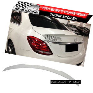 GAp[c 2015-2016 V Style Rear Trunk Spoiler Wing FRP Body Kit Fit Benz C Class W205 4Dr 2015-2016 VX^C㕔gNEX|C[EBOFRP{fBELbgtBbgExcCNXW205 4Dr