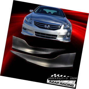 GAp[c 11-12 PP OE Style Front Bumper Lip Spoiler Splitter Fit Honda Accord Sedan 2Pcs 11-12 PP OEX^Ctgop[bvX|C[Xvb^[tBbgz_AR[hZ_2