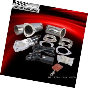 �G�A���p�[�c Universal Electric Exhaust 2.5" Catback Turbo E Cutout W/Remote Performance Kit ���j�o�[�T���E�G���N�g���b�N�E�G�L�]�[�X�g2.5 "Catback�^�[�{E�J�b�g�A�E�gW /�����[�g�E�p�t�H�[�}���X�E�L�b�g
