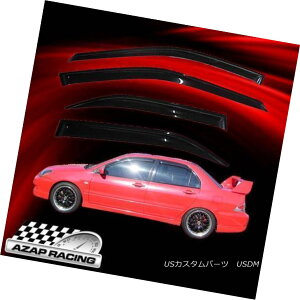 GAp[c Fits 03-06 Mitsubishi Lancer OE Acrylic Window Visors 4Pc tBbg03-06OHT[OEAÑoCU[4Pc