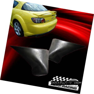 GAp[c 2004-2008 Poly Urethane Rear Bumper Lip Valance Spats 2Pcs Fits Mazda RX-8 2004-2008 Poly UrethaneAop[bvoXXpbc2}c_RX-8