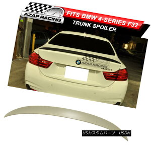 エアロパーツ 14-17 P Style Paintable Rear Trunk Spoiler High Quality ABS Fit BMW F32 4 series 14-17 Pスタイルペインタブルリアトランクスポイラー高品質ABSフィットBMW F32 4シリーズ