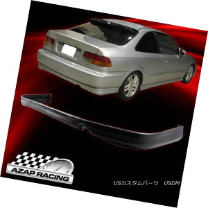 �G�A���p�[�c 96 97 98 Poly Urethane Rear Bumper Lip Spoiler Bodykit Fits Honda Civic 2/4Dr 96 97 98�|���E���^�����A�o���p�[���b�v�X�|�C���[�{�f�B�L�b�g�̓z���_�V�r�b�N2 / 4Dr�ɓK�� �y���s�A���i�z