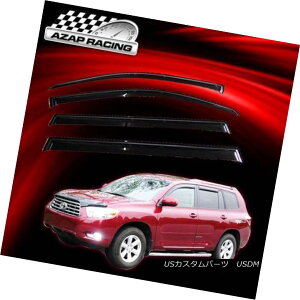 GAp[c Fits 08-12 Toyota Highlander Slim Acrylic Window Visors 4Pc tBbg08-12g^nC_[XANEBhEoCU[4Pc