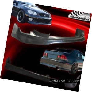 GAp[c 2001-2005 AMS Style PU Front  Rear Bumper Lip Spoiler Bodykit Fits Lexus IS300 2001-2005 AMSX^CPUtgamp; Aop[bvX|C[{fBLbgLexus IS300ɓK