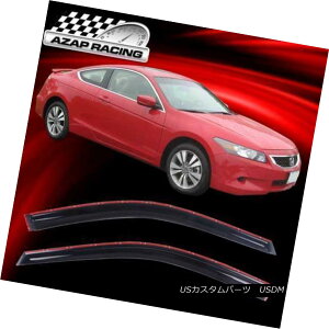 GAp[c Fits 90-93 Honda Accord Coupe Slim Acrylic Window Visors 2Pc tBbg90-93z_AR[hN[yXANoCU[2