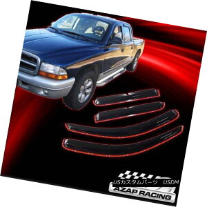 GAp[c Fits 00-04 Dakota Quad Cab Slim Acrylic Window Visors 4Pc tBbg00-04_R^NbhLuXANEBhEoCU[4Pc