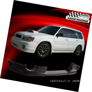 GAp[c 03-05 DS Style Front Bumper Lip Spoiler Bodykit Urethane Fit Subaru Forester SG5 03-05 DSX^Ctgop[bvX|C[{fBLbgE^tBbgXotHX^[SG5