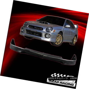 GAp[c 2002-2003 PU V3 Style Front Bumper Lip Spoiler Fits Subaru Impreza WRX 2002-2003 PU V3X^C̃tgop[bvX|C[XoCvbTWRXɓK