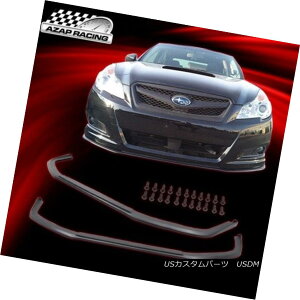 GAp[c 10-12 V Limited Style Front Bumper Lip Spoiler Bodykit PU For Subaru Legacy 4Dr 10-12 VX^Ctgop[bvX|C[{fBLbgPUXoKV[4Drp