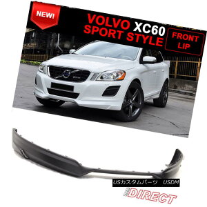 GAp[c Fit For 09-13 Volvo XC60 Hs Iv Sport Style Front Bumper Lip 09-13{{XC60 Hs IvX|[cX^C̃tgop[bvɃtBbg