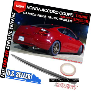GAp[c 08-12 Honda Accord 2D 2DR 2 Door Coupe OE Style Trunk Spoiler Carbon Fiber CF 08-12z_AR[h2DDR 2hAN[yOEX^CgNX|C[J[{t@Co[CF