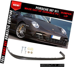 GAp[c For 06-12 Porsche Turbo 997 OE Style Aero Filled Holes Front Bumper Lip Spoiler 06-12|VF^[{997 OEX^C̃GA[Utgop[bvX|C[