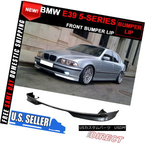 �G�A���p�[�c For 97-00 BMW E39 5-Series 528I 540I PU Front Bumper Lip Spoiler Mtec Msport 97-00�pBMW E39 5�V���[�Y528I 540I PU�t�����g�o���p�[���b�v�X�|�C���[Mtec Msport �y���s�A���i�z