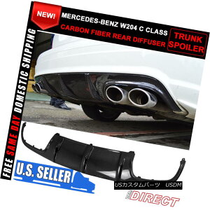 GAp[c 08-11 Mercedes-Benz C Class W204 C63 4Dr Rear Diffuser - Carbon Fiber (CF) 08-11 Mercedes-Benz CNXW204 C63 4DrAfBt[U - Yf@ہiCFj