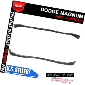 GAp[c For 05-08 Dodge Magnum RA Style Front Bumper Lip Spoiler PU 05-08_bW}OiRAX^Ctgop[bvX|C[PU